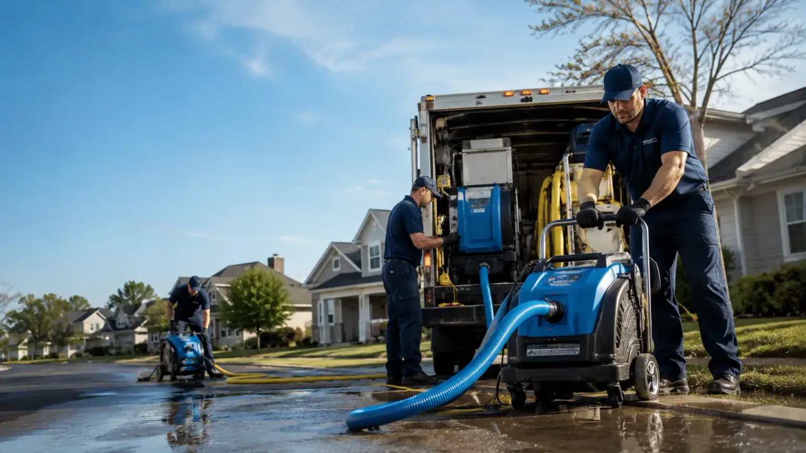 Flood Damage Cleanup in Peach Creek, WV